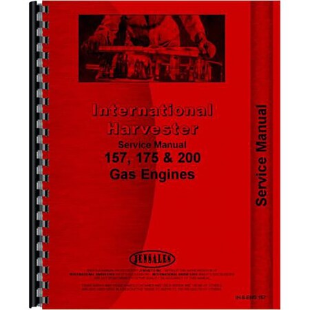 Aftermarket New Service Manual for Fits International Harvester 4500A Tractor Engine RAP75703